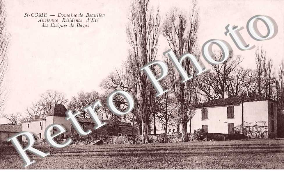 Domaine de Beaulieu Ancienne résidence d'été des Evêques de Bazas