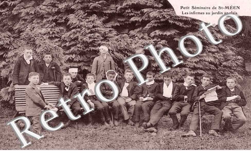 Petit séminaire. Les infirmes au jardin anglais