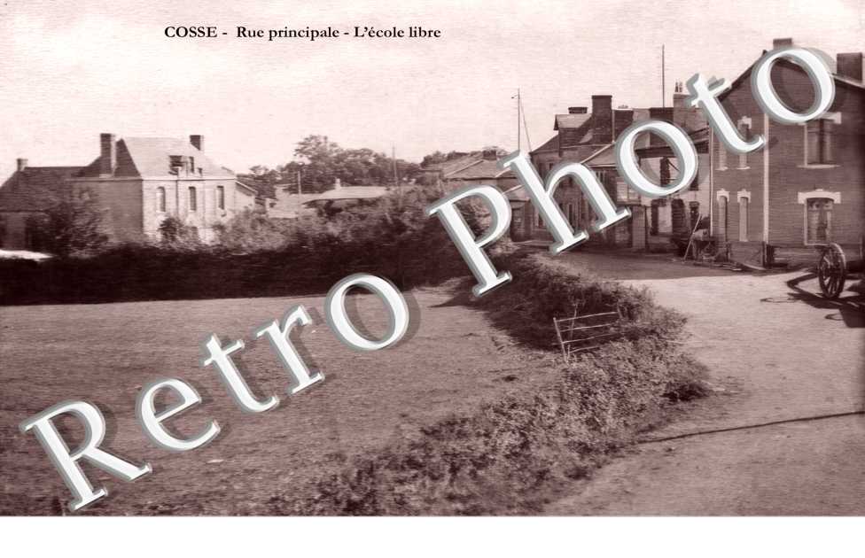 rue principale. L'école libre