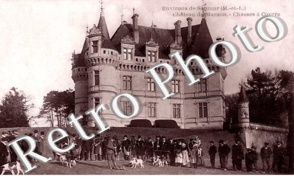 Châteaud e Marson. Chasses à courre
