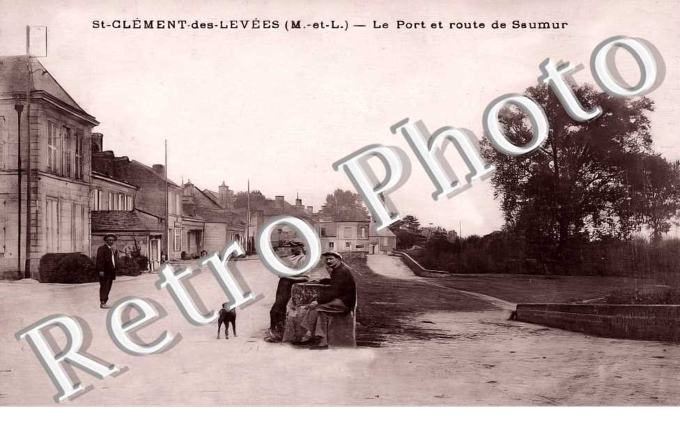 le Port et route de Saumur