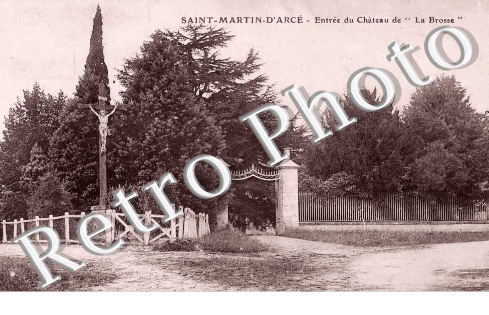entrée du château de La Brosse