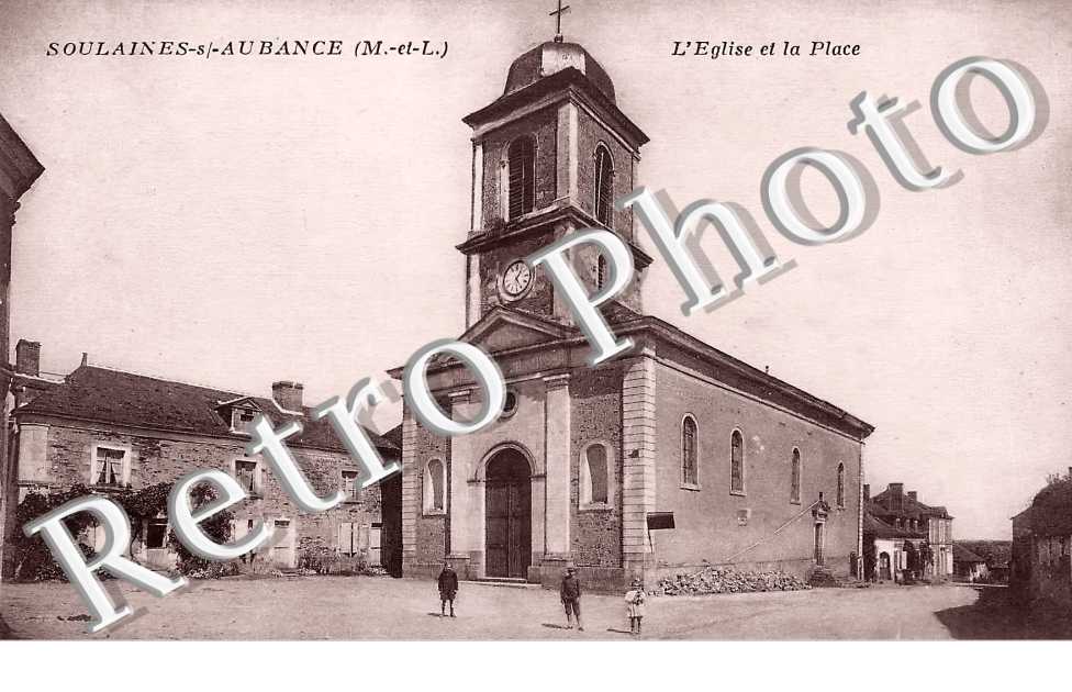 l'église et la place