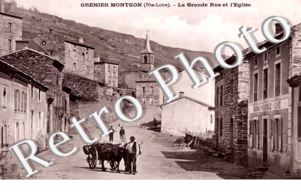 la grande rue et l'église