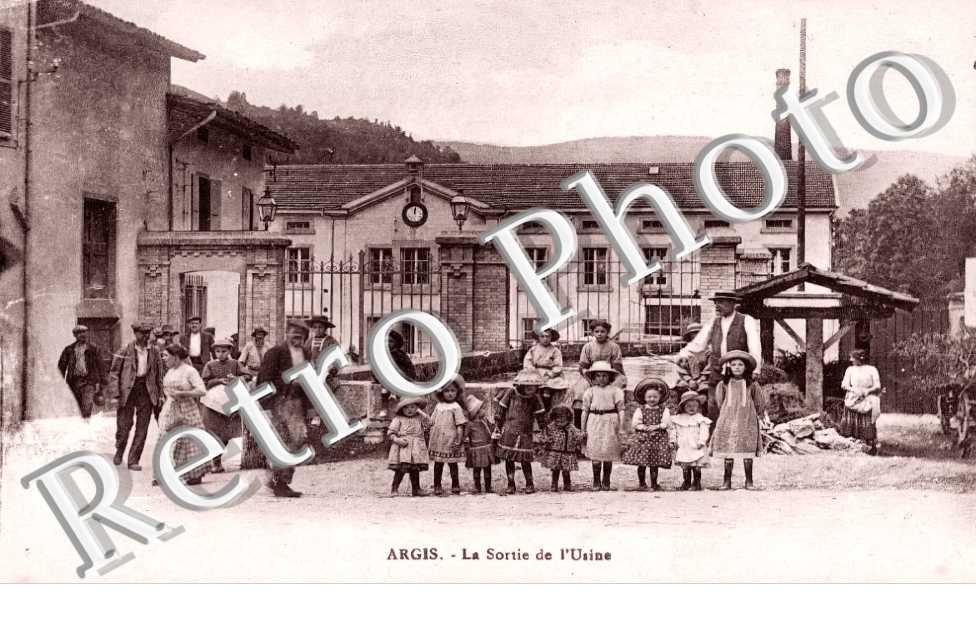la sortie de l'usine