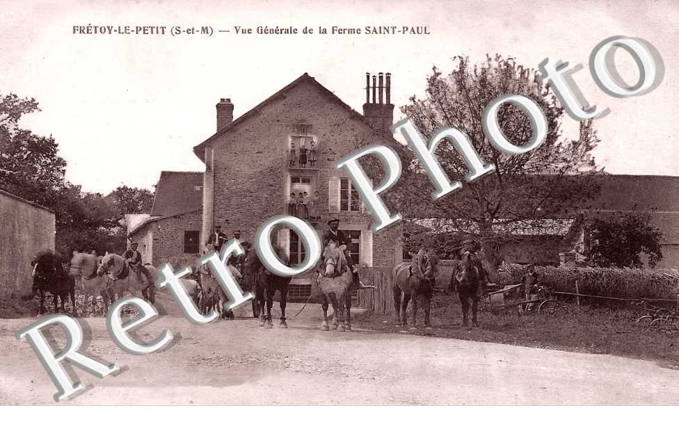 vue générale de la ferme Saint-Paul