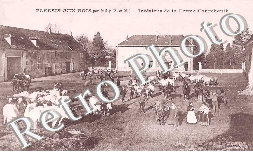 intérieur de la ferme Fourchault