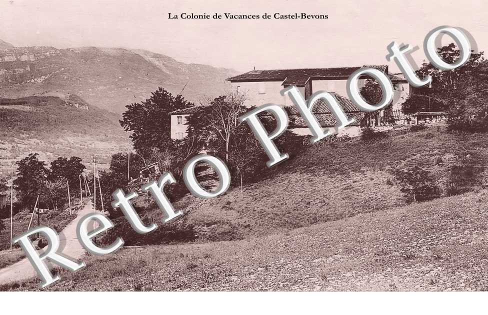 la colonie de Vacances de Castel-Bevons