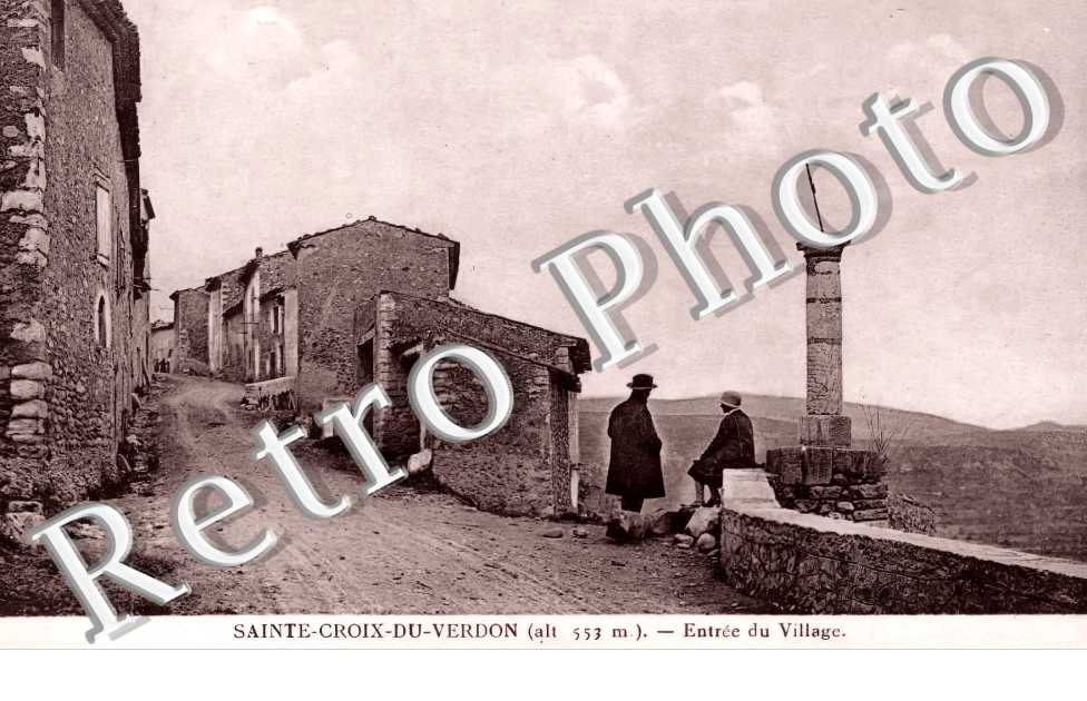 entrée du village 