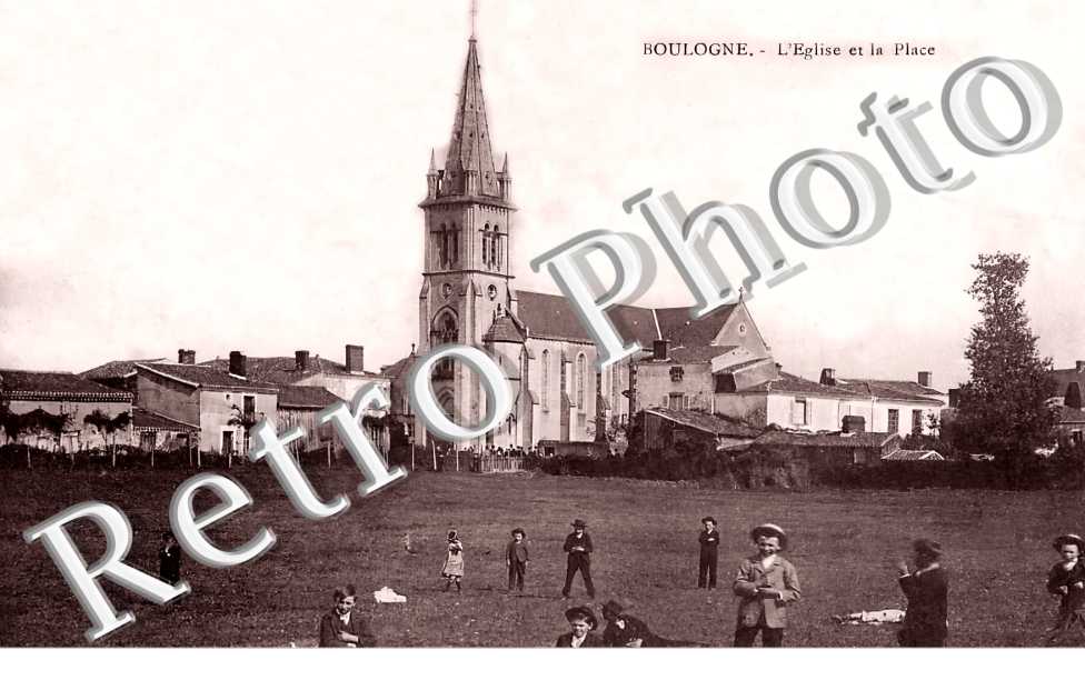 l'église et la place
