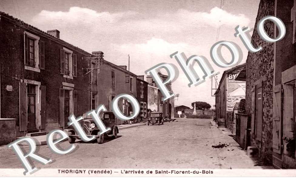 l'arrivée de Saint-Florent-du-Bois