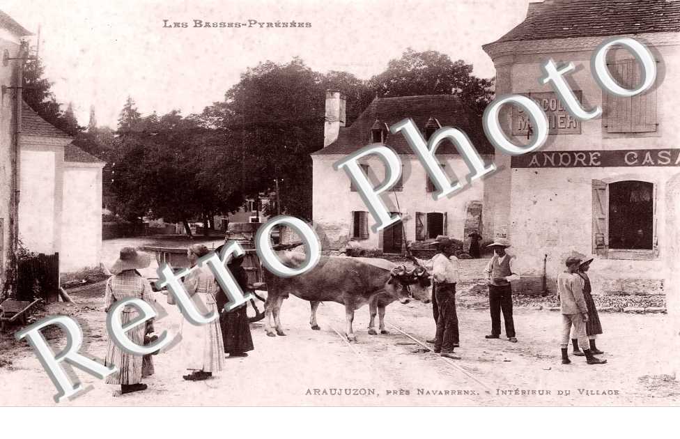 Intérieur du village