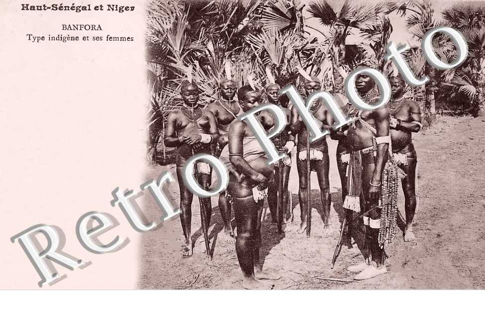 Type d'indigène et ses femmes
