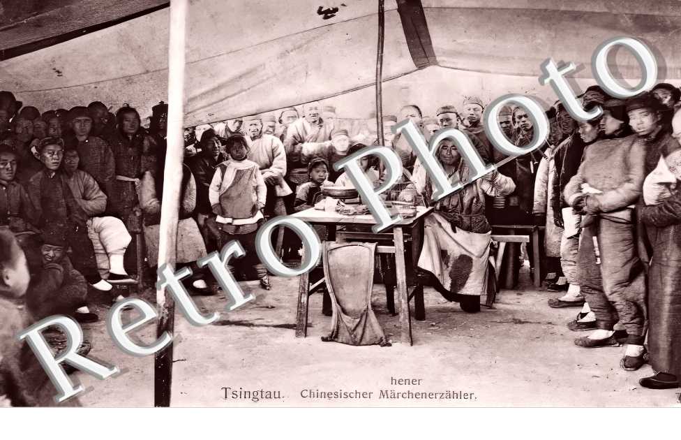 Tsingtau. Chinesischer Marchenerzahler