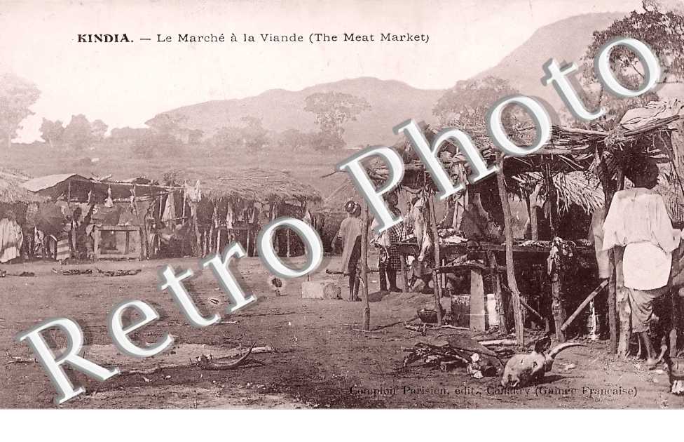 le marché à la viande