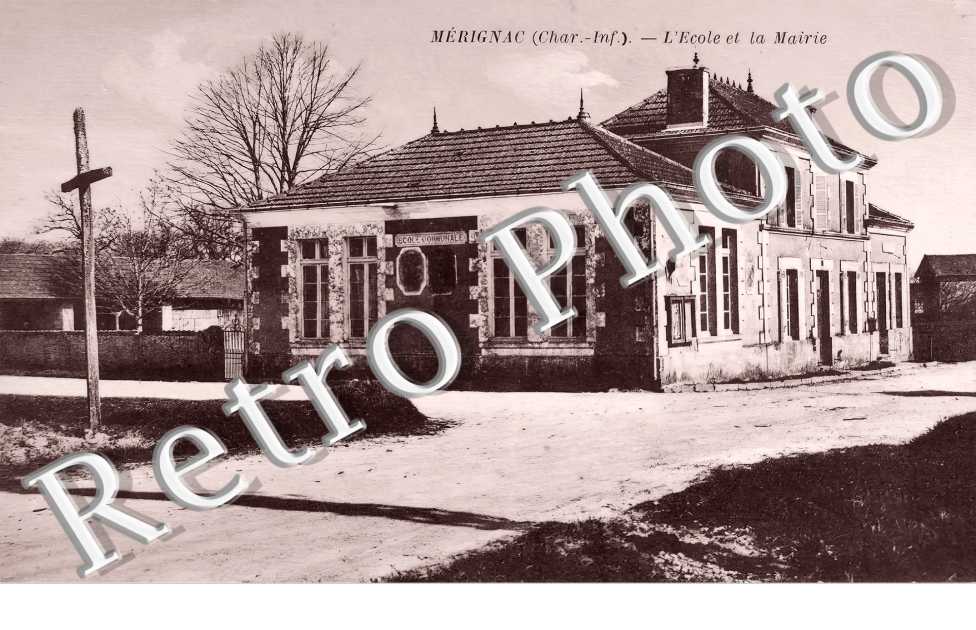 l'école et la mairie
