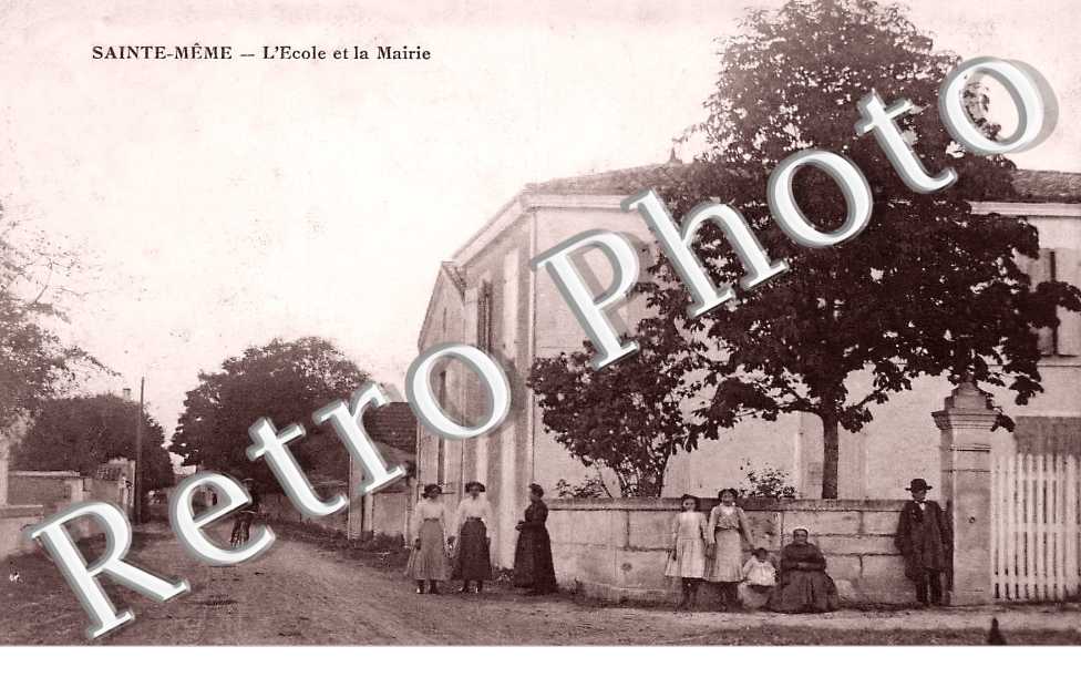 l'école et la mairie