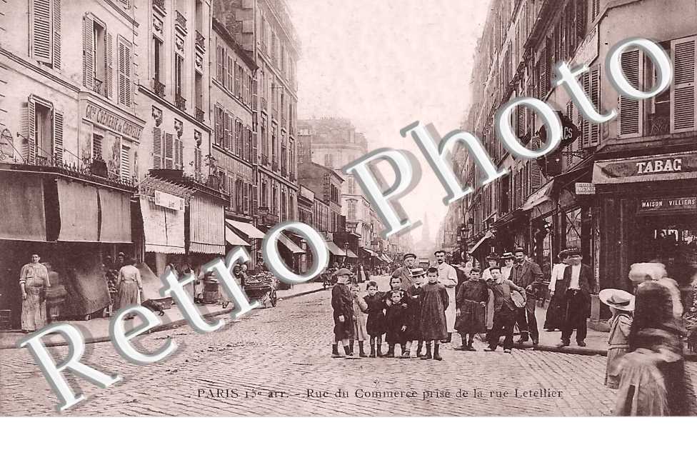 rue du Commerce prise de la rue Letellier