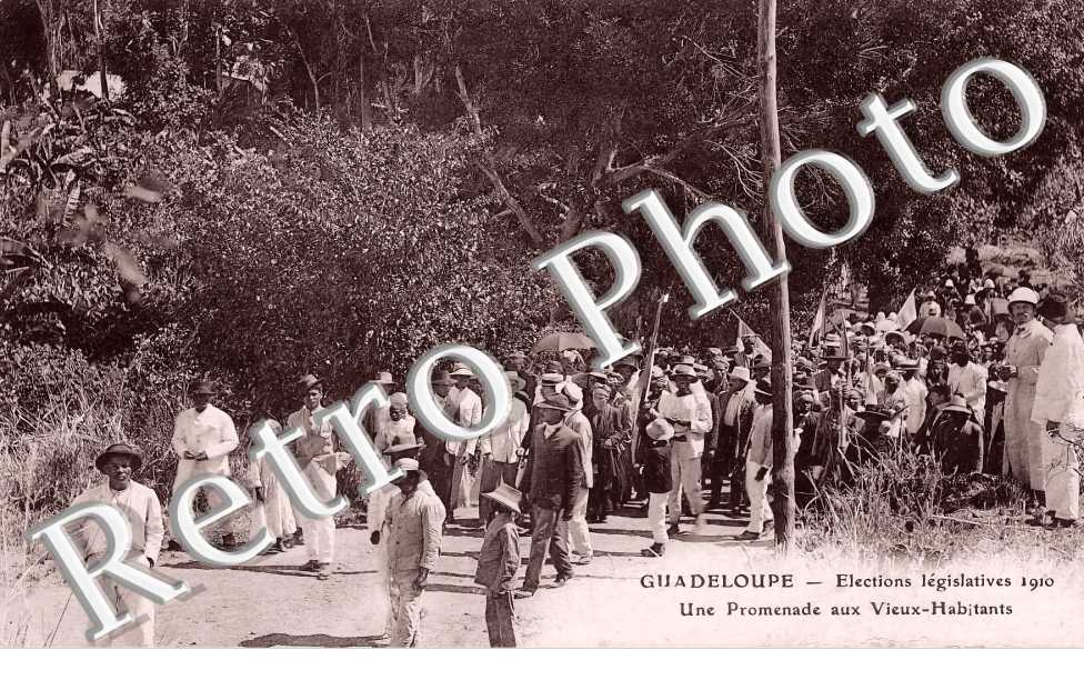 élections législatives 1910. Une promenade.