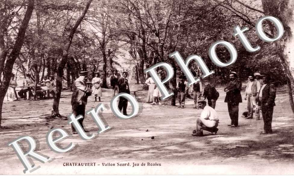 Vallon sourd. Jeu de boules
