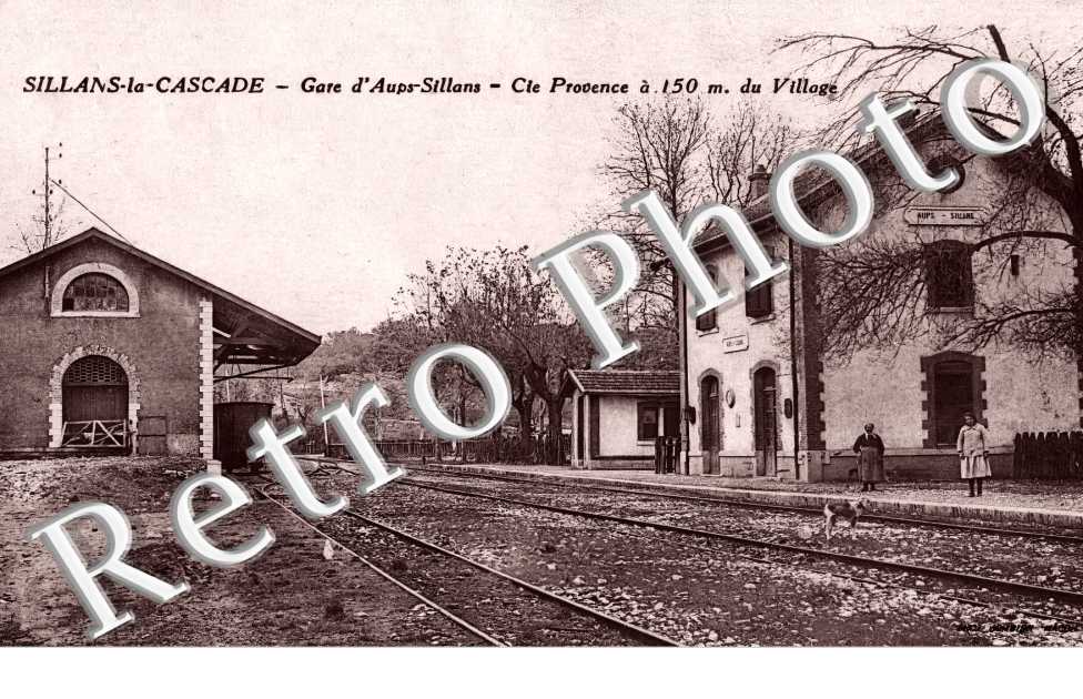 Gare d'Aups-Sillans