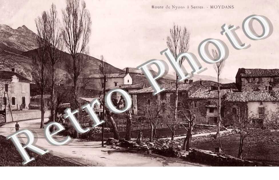 route de Nyons à Serres