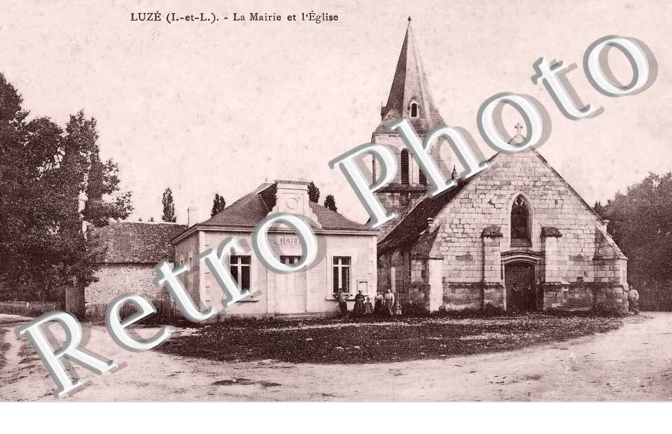 la mairie et l'église