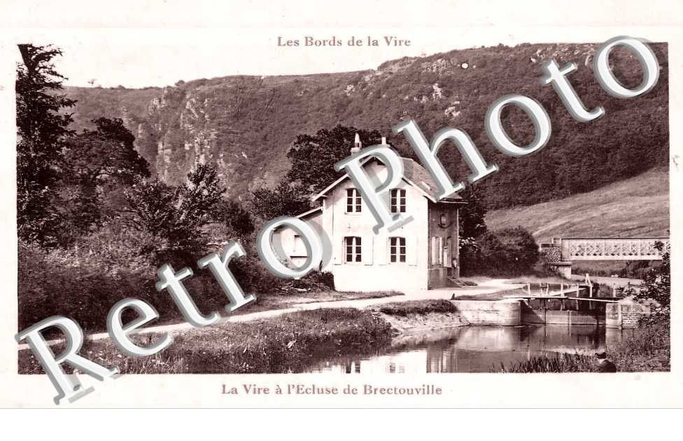 la Vire à l'écluse