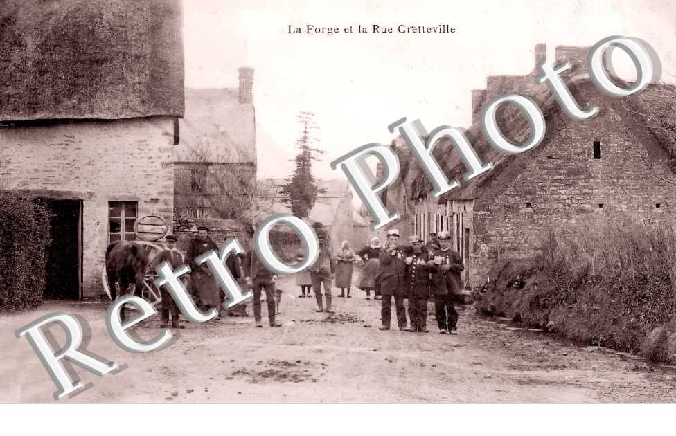 la Forge et la rue Cretteville