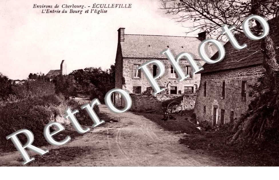 l'entrée du bourg