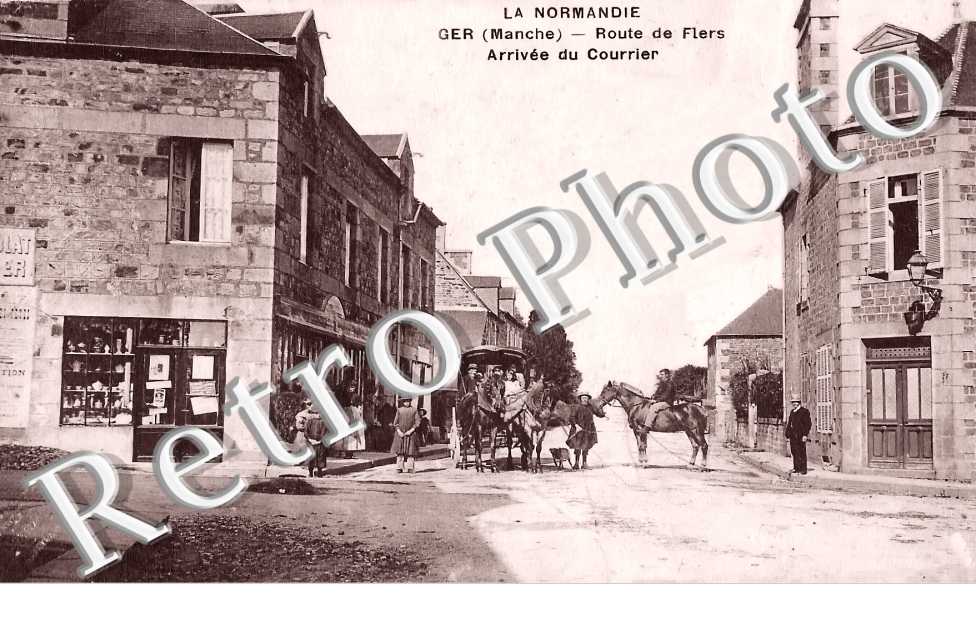 route de Flers. Arrivée du courrier