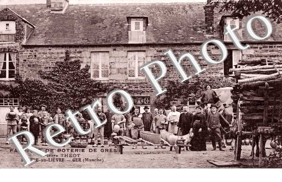 Fabrique de Poterie de Grès. Pierre Théot à L'Etre-au-Lièvre