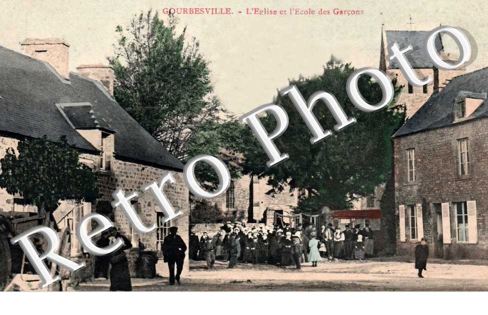 l'église et l'école des Garçons