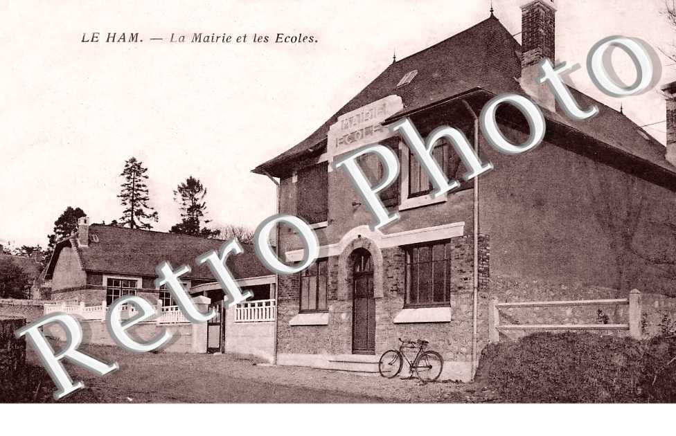 la mairie et les écoles