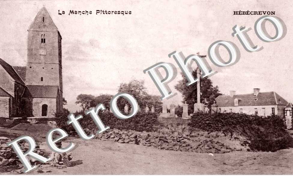 le calvaire, l'église