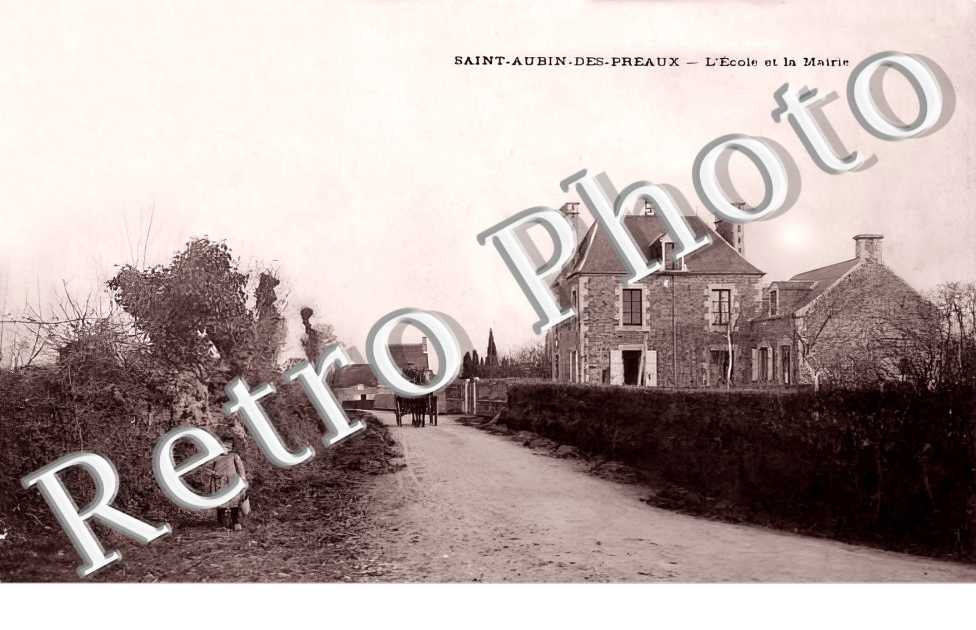 l'école et la mairie