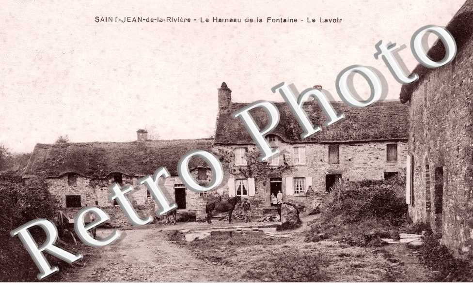 le hameau de la Fontaine. Le lavoir