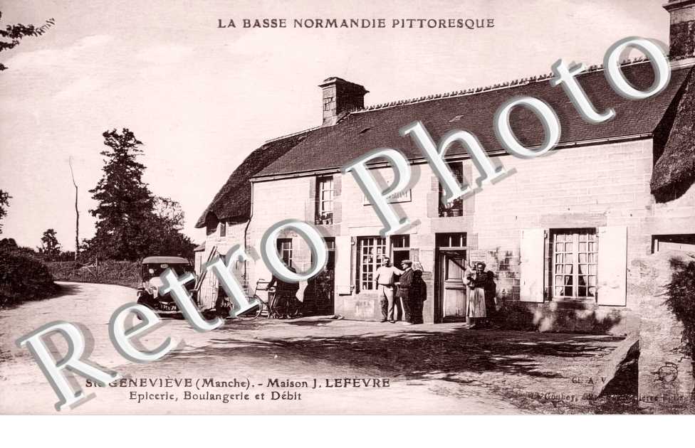 Maison J. Lefèvre. Epicerie, boulangerie et débit