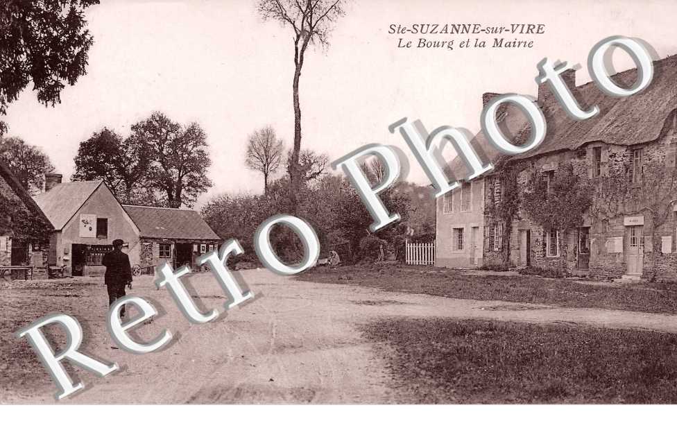 le bourg et la mairie