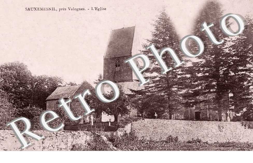 Sauxemesnil, l'église