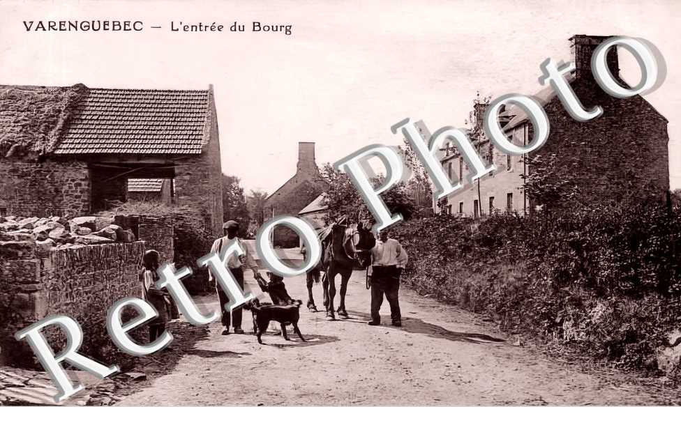 l'entrée du bourg