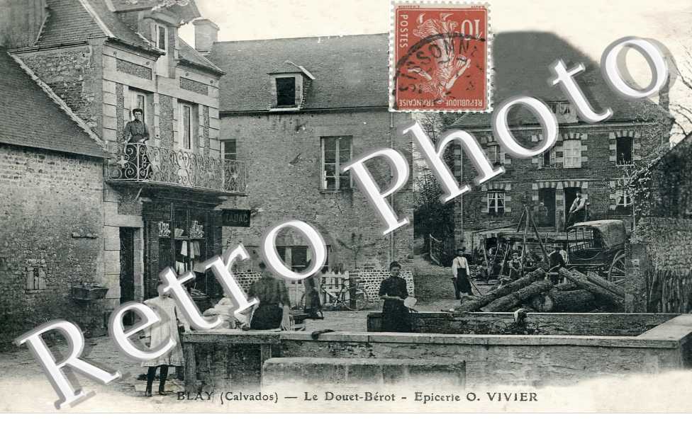 le Douet-Bérot. Epicerie O. Vivier