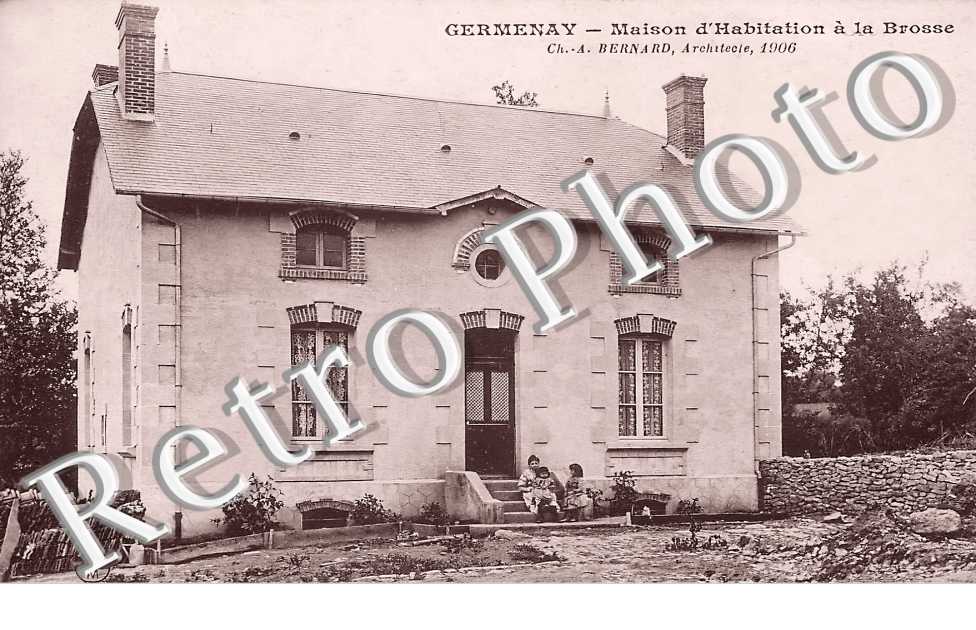 maison d'habitation à la Brosse