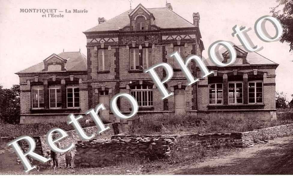 la mairie et l'école