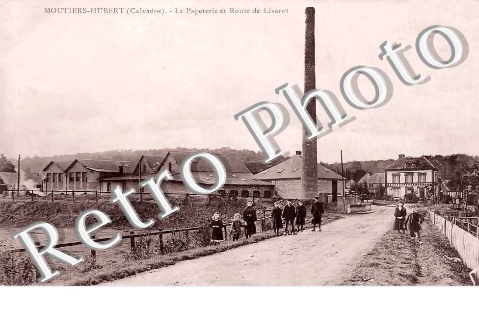 la papeterie et route de Livarot