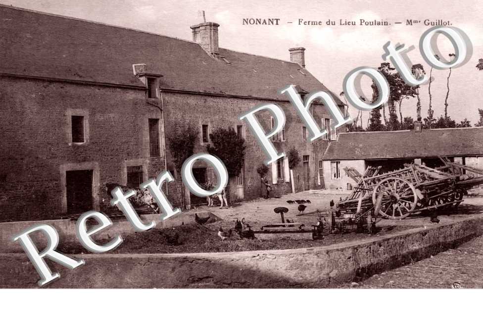Ferme du Lieu Poulain. Mme Guillot