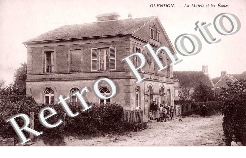 la mairie et les écoles