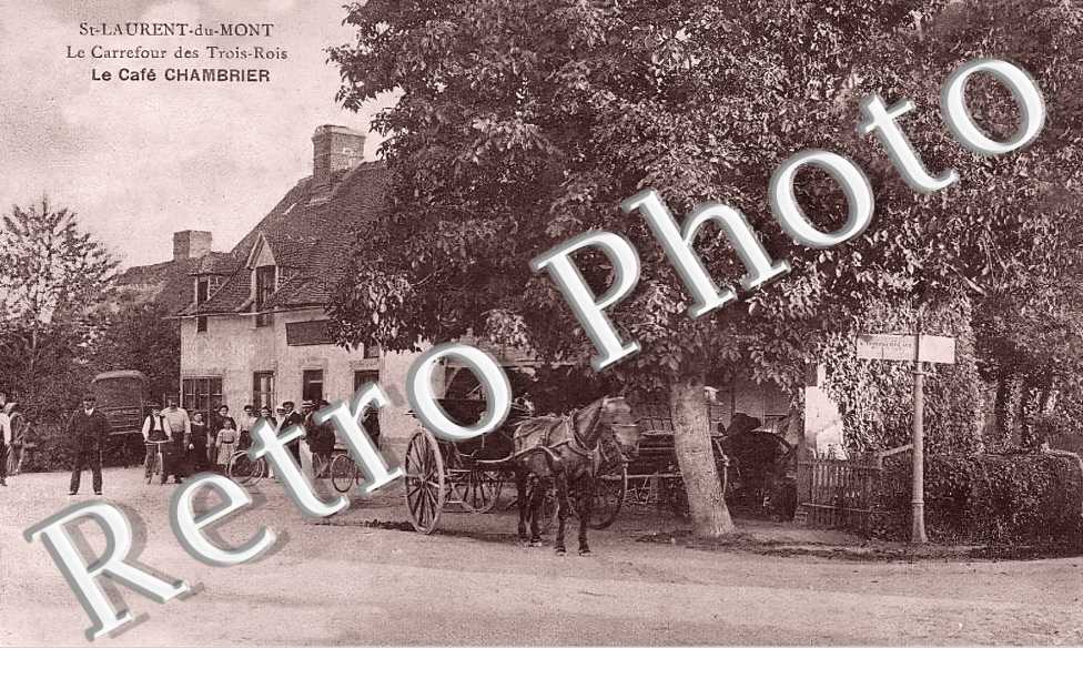 le Carrefour des Trois-Rois. Le café Chambrier