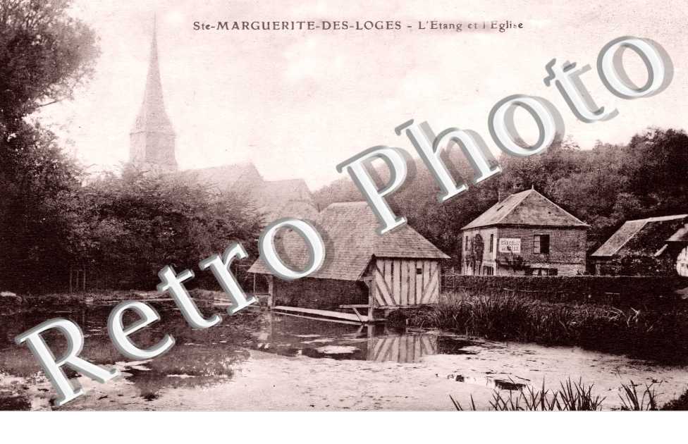 l'étang et l'église