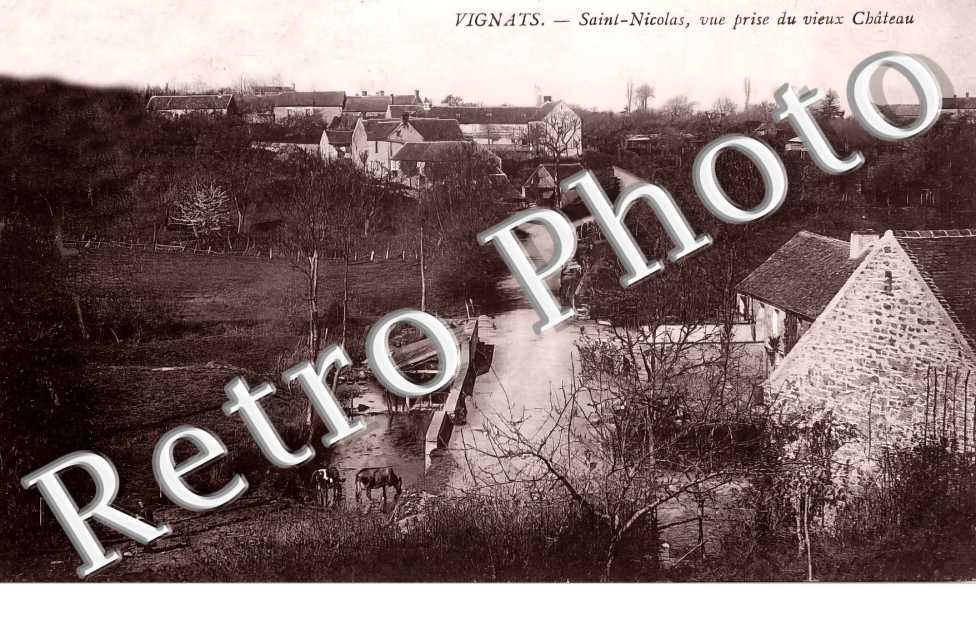 Saint-Nicolas, vue prise du vieux Château